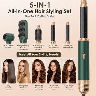 CEPILLO SECADOR 5 EN 1 AIR STYLER 1000W RIZADOR