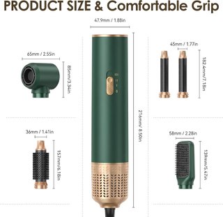CEPILLO SECADOR 5 EN 1 AIR STYLER 1000W RIZADOR