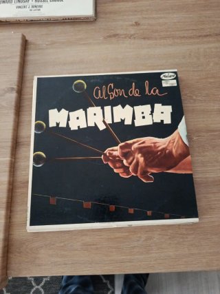 Vinilo Al Son de la Marimba Musart