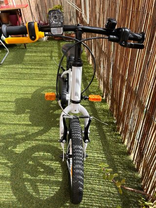 Bicicleta Infantil Btwin 14 Pulgadas Blanca