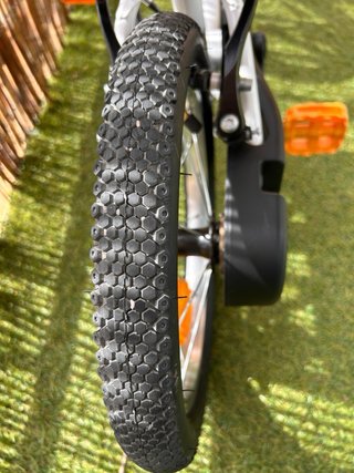 Bicicleta Infantil Btwin 14 Pulgadas Blanca