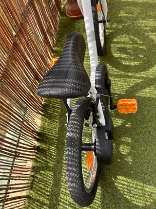 Bicicleta Infantil Btwin 14 Pulgadas Blanca