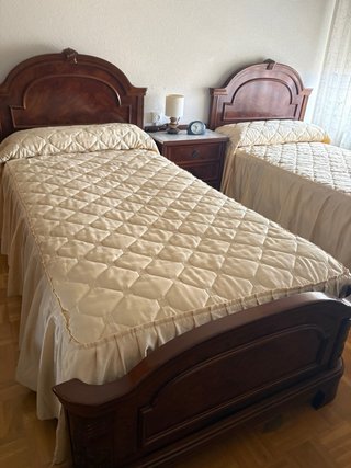 Juego de 2 camas de madera