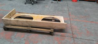Mármol Baño 150x60x17 + Soportes