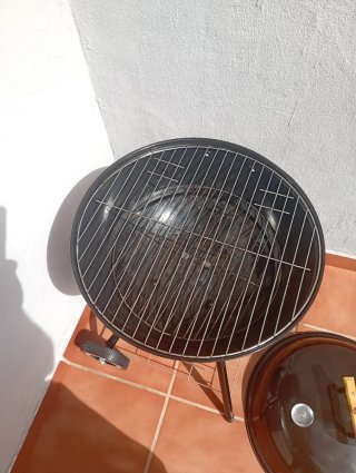 Barbacoa portátil 45cm negra