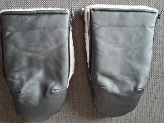 Manoplas polipiel para silla de bebé