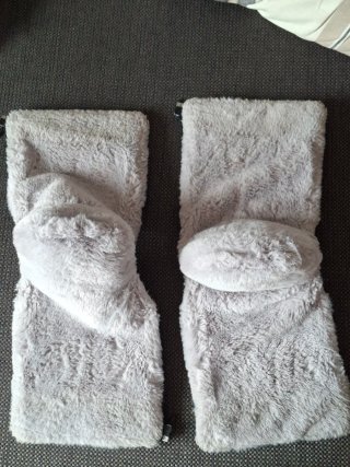 Manoplas polipiel para silla de bebé