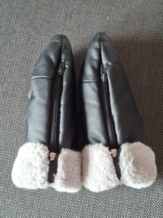 Manoplas polipiel para silla de bebé