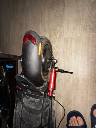 Patinete eléctrico con defecto