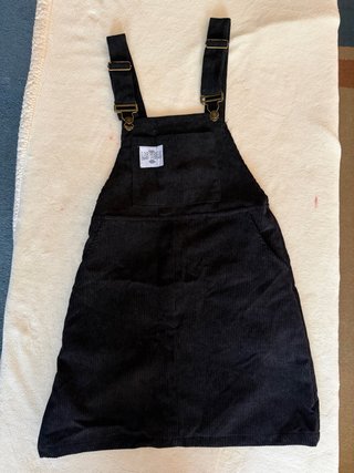 Peto de Pana Negro Talla XS sin estrenar
