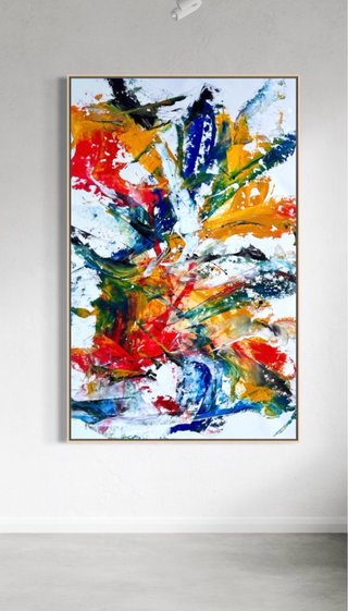 Dipinto contemporaneo astratto