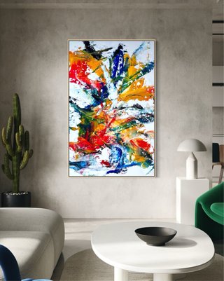 Dipinto contemporaneo astratto