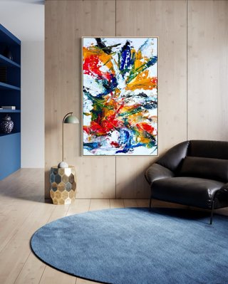 Dipinto contemporaneo astratto