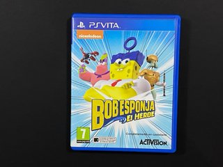 Bob Esponja: El Héroe PS Vita Pal España Completo