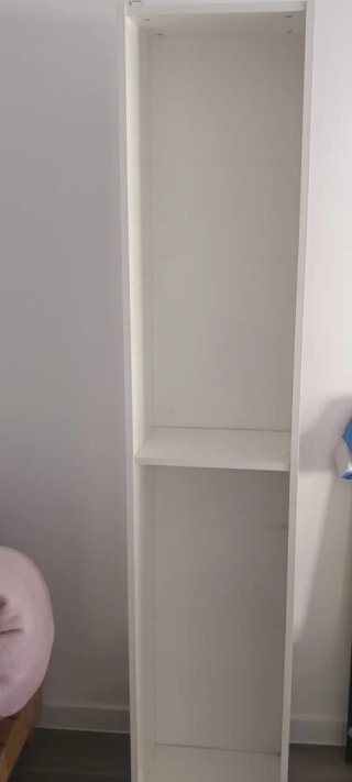 Estantería Alta Blanca de cuatro baldas