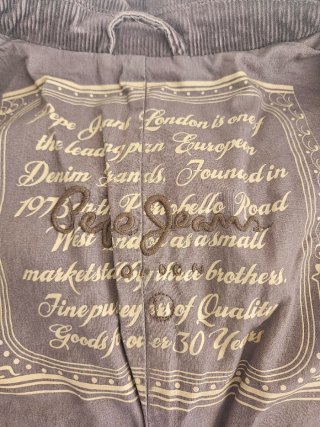 Chaqueta pana Pepe Jeans T. L