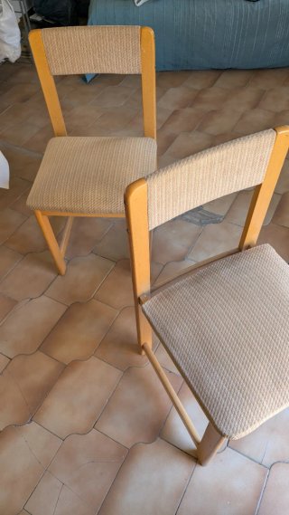 Juego de 3 sillas de comedor