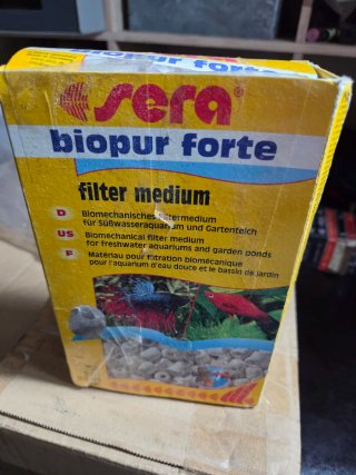 Sera Biopur Forte Material Filtrante