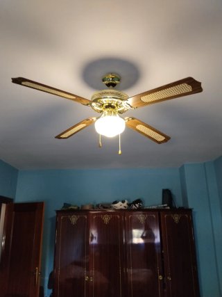 Ventilador de Techo con Lámpara