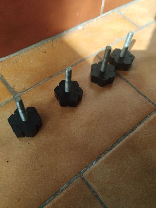 4 Patas Ajustables para Microondas