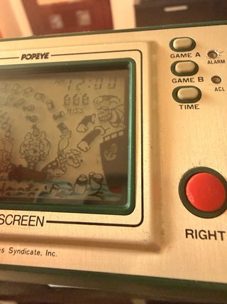 Game & Watch Popeye Nintendo