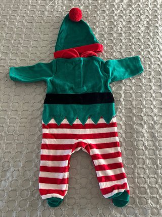 Pijama de Elfo para Bebé Talla 3 Meses