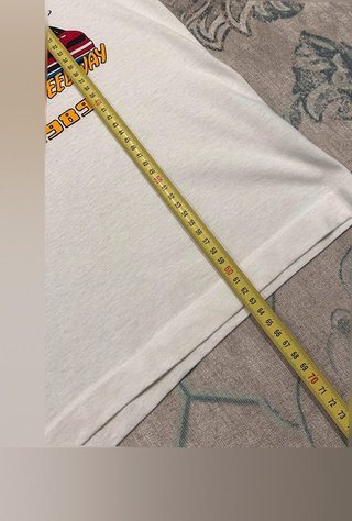 Nascar print Tee genuine 1989 vintage American...