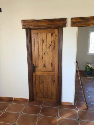 Puertas de madera rústicas