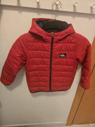 Chaqueta Quiksilver Roja Niña/o