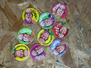 Lote 8 Chapas Tazos Fistro de la Pradera Chiquito