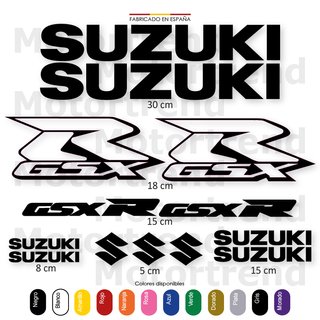 Kit Vinilo Suzuki GSX R GSXR