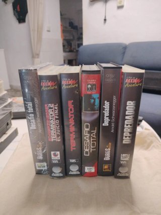 Lote de 5 Películas VHS Acción