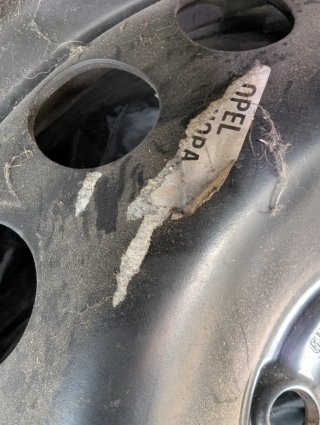 Rueda de repuesto Opel 16 pulgadas