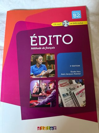 Edito B2 Méthode de français y Cahier d’activités