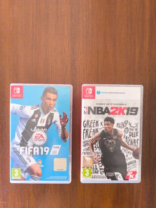 Nintendo Switch FIFA 19+ NBA 2k19