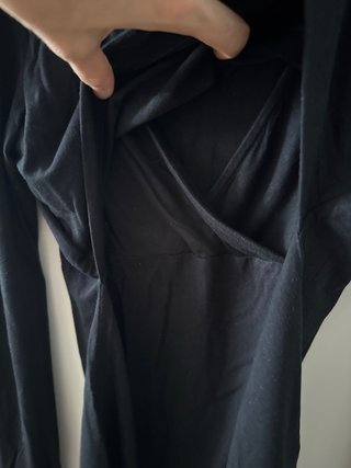 Camiseta premamá y lactancia cuello vuelto