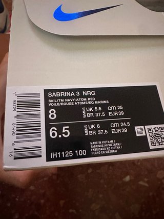 Zapatillas Baloncesto Nike Sabrina 3