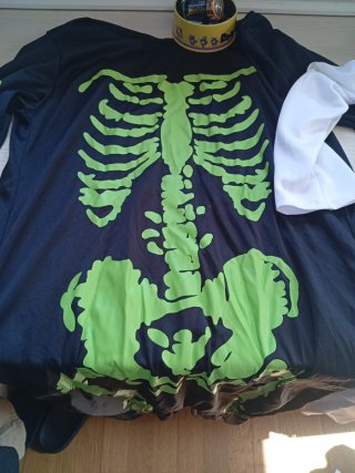 Disfraz Halloween Esqueleto y Fantasma