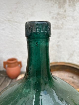 Damajuana de Vidrio Verde