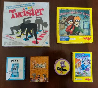 Lote de 6 Juegos de Mesa Infantiles