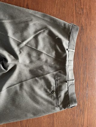 Traje de chaqueta verde gris