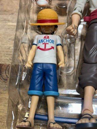 SH Figurarts Shanks y Luffy Niño One Piece Pack