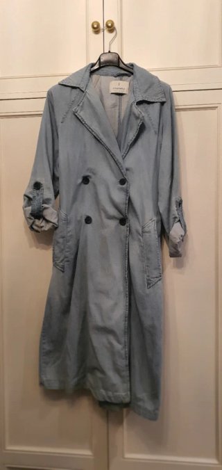 Guardapolvos Largo Denim Stradivarius