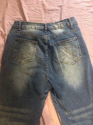 Pantalón Vaquero Flare Azul