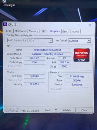 PC Gaming AMD RX 6700XT 2K