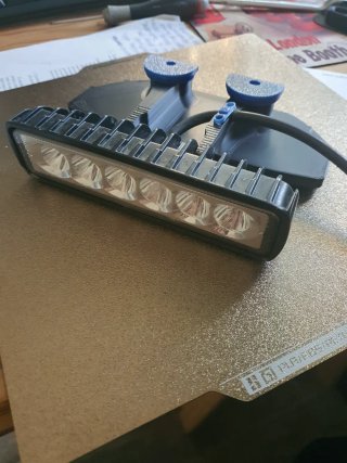 Suporte Luz LED Adicional Yamaha Tenere 700
