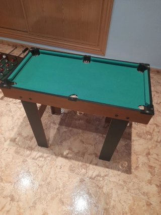 Mesa Multijuegos Futbol, ping pong, billar