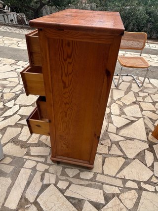 Cómoda de pino macizo