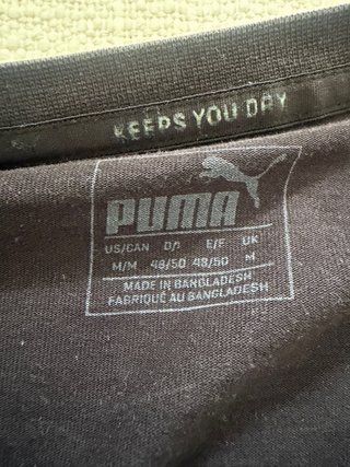 Camiseta PUMA Negra