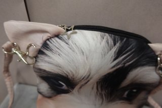 Bolso con diseño de perro